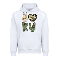 White Peace Love Urban Hoodie - Bettercallsaul