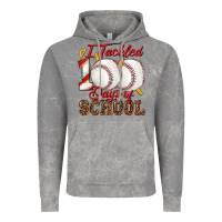 Cloud Rock i tackled 100days of school baseball Vintage Hoodie - texasbilliewilder
