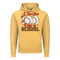 Vintage Mustard i tackled 100days of school baseball Vintage Hoodie - texasbilliewilder