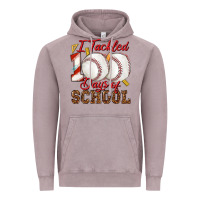Vintage Zinc i tackled 100days of school baseball Vintage Hoodie - texasbilliewilder