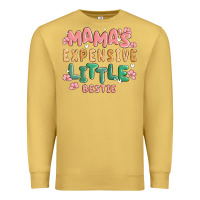 Antique Gold mamas expensive little bestie Premium Sweatshirt - MaliasSmallBusiness