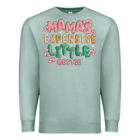 Seafoam mamas expensive little bestie Premium Sweatshirt - MaliasSmallBusiness