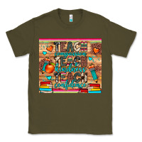 Army Green teach compassion kindness confidence Classic Tee - JahusDesignShop