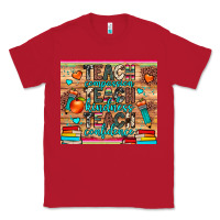Red teach compassion kindness confidence Classic Tee - JahusDesignShop
