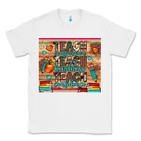 White teach compassion kindness confidence Classic Tee - JahusDesignShop
