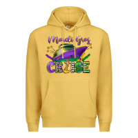 Antique Gold mardi gras cruise celebration Premium Hoodie - LillyAllenDesigns