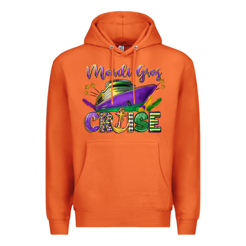 Mardi Gras Cruise Celebration Premium Hoodie by LillyAllenDesigns | Teevron