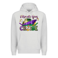 Dove Grey mardi gras cruise celebration Premium Hoodie - LillyAllenDesigns
