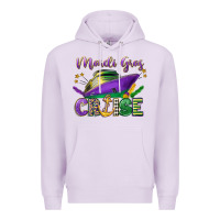 Lilac mardi gras cruise celebration Premium Hoodie - LillyAllenDesigns