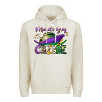 Oatmeal Heather mardi gras cruise celebration Premium Hoodie - LillyAllenDesigns