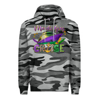 Slate Camo mardi gras cruise celebration Premium Hoodie - LillyAllenDesigns