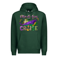 Sports Green mardi gras cruise celebration Premium Hoodie - LillyAllenDesigns