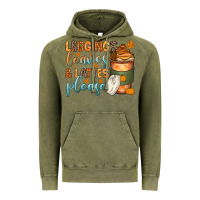 Vintage Olive leggins leaves and lattes Vintage Hoodie - Zillion Design Studio