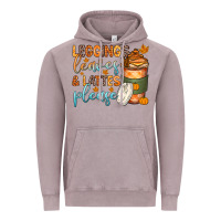 Vintage Zinc leggins leaves and lattes Vintage Hoodie - Zillion Design Studio