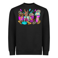 Black hair hustler coffee cups Heavyweight Sweatshirt - Zillion Design Studio
