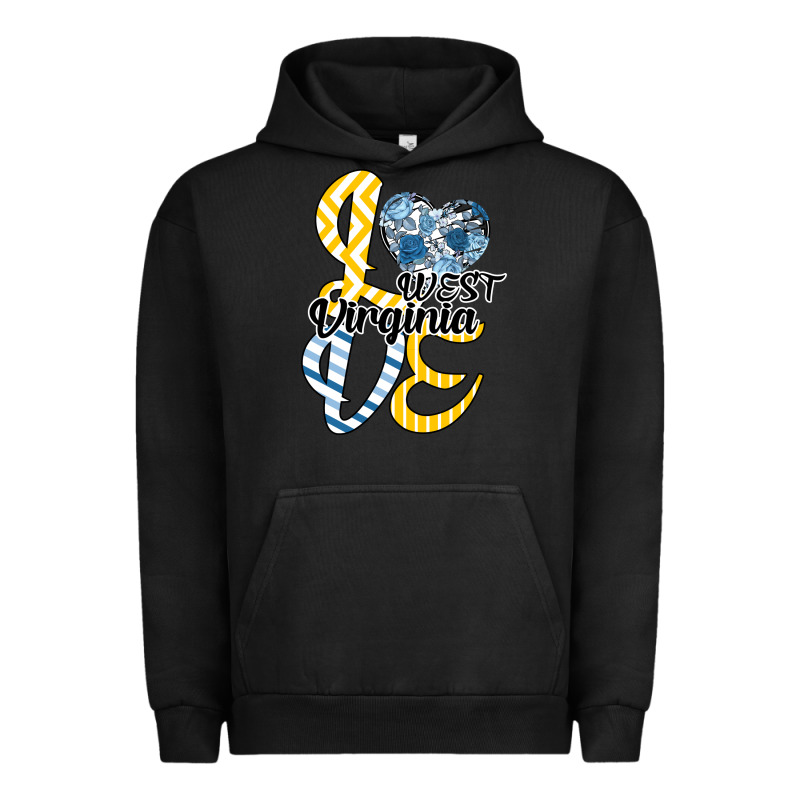 Love West Virginia Urban Hoodie by Bettercallsaul | Teevron
