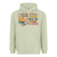 Matcha it's a good day to read a book Heavyweight Hoodie - MaliasSmallBusiness