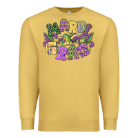 Antique Gold mardi gras Premium Sweatshirt - MaliasSmallBusiness