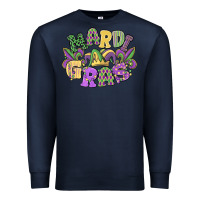 Navy mardi gras Premium Sweatshirt - MaliasSmallBusiness
