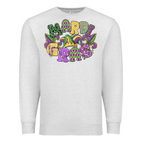 Oatmeal Heather mardi gras Premium Sweatshirt - MaliasSmallBusiness