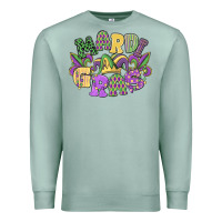 Seafoam mardi gras Premium Sweatshirt - MaliasSmallBusiness