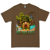 Cacao lake life gnome Premium Tee - BarkalooDesign