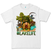 White lake life gnome Premium Tee - BarkalooDesign