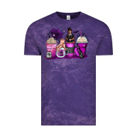 Cloud Purple wednesday coffee cups Vintage Tee - Zillion Design Studio