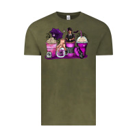 Vintage Olive wednesday coffee cups Vintage Tee - Zillion Design Studio