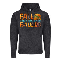 Vintage Black fall is my second favorite f word Vintage Hoodie - Zillion Design Studio