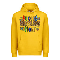 Lemon proud autism mom design Premium Hoodie - LillyAllenDesigns