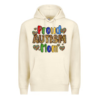 Sandshell proud autism mom design Premium Hoodie - LillyAllenDesigns