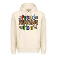 Tofu proud autism mom design Premium Hoodie - LillyAllenDesigns