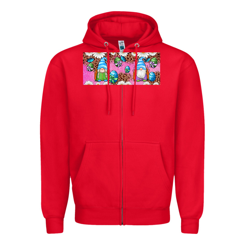 Western Easter Day Gnomes With Eggs Zipper Hoodie by Artiststas | Teevron