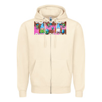 Sandshell Western Easter Day Gnomes With Eggs Zipper Hoodie - Artiststas