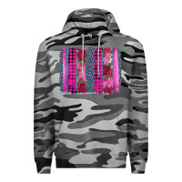 Slate Camo valentine's day floral leopard brushstroke Premium Hoodie - AdoDesignShop