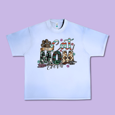 Best Cat Mom Ever Urban Heavy Tee Designed By Sublimationcraftshop