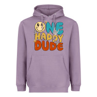 One Happy Dude Heavyweight Hoodie | Teevron