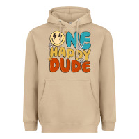Mushroom one happy dude Heavyweight Hoodie - MaliasSmallBusiness
