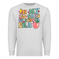 Dove Grey in my 100 days of school era Premium Sweatshirt - MaliasSmallBusiness