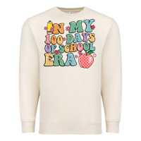 Sandshell in my 100 days of school era Premium Sweatshirt - MaliasSmallBusiness