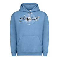 Pigment Pebble Blue Baseball Urban Hoodie - Bettercallsaul