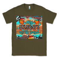 Army Green my students are the reason Classic Tee - JahusDesignShop
