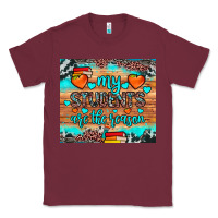 Burgundy my students are the reason Classic Tee - JahusDesignShop