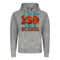 Cloud Rock i tackled 100days of school basketball Vintage Hoodie - texasbilliewilder