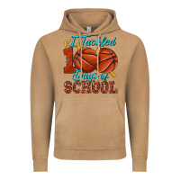 I Tackled 100days Of School Basketball Vintage Hoodie | Teevron