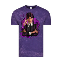 Cloud Purple wednesday Vintage Tee - Zillion Design Studio