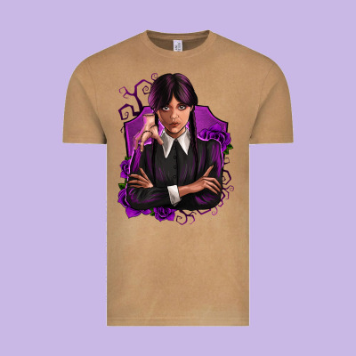 Wednesday Vintage Tee Designed By Zillion Design Studio