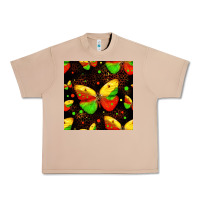 Burro juneteenth butterflies seamless pattern Urban Heavy Tee - HRA Design Shop