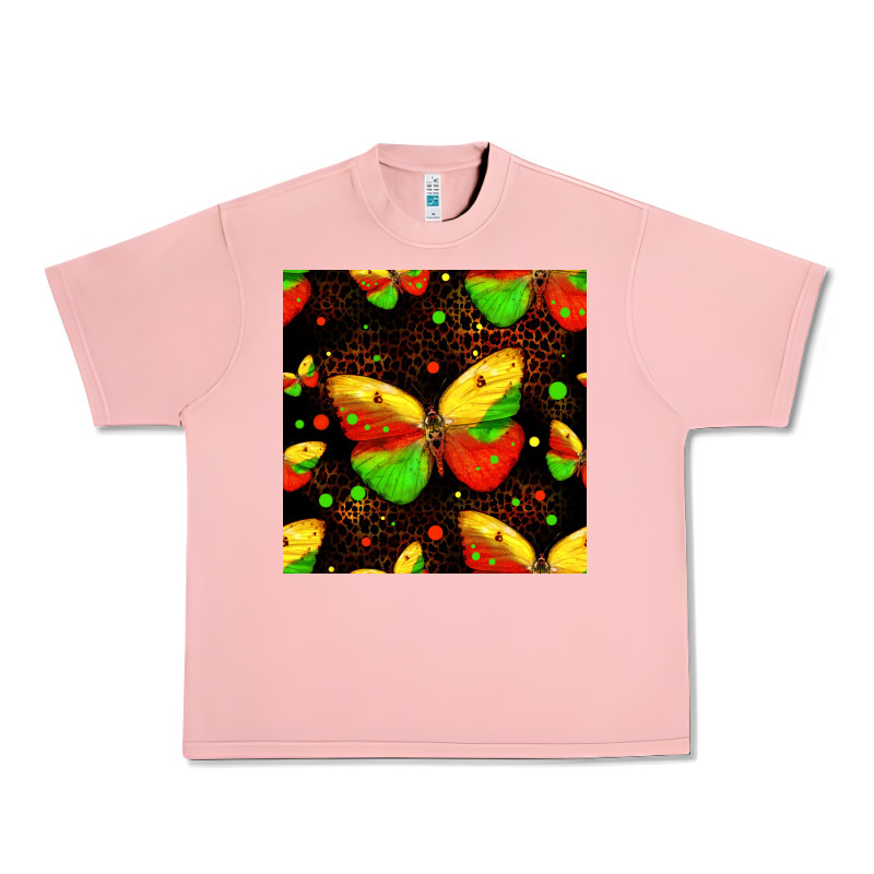 Juneteenth Butterflies Seamless Pattern Urban Heavy Tee by HRA Design Shop | Teevron